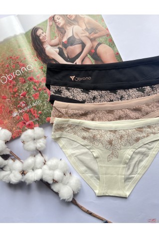 Жіночі бавовняні трусики сліпи Obrana (Anabel Arto) 200-30